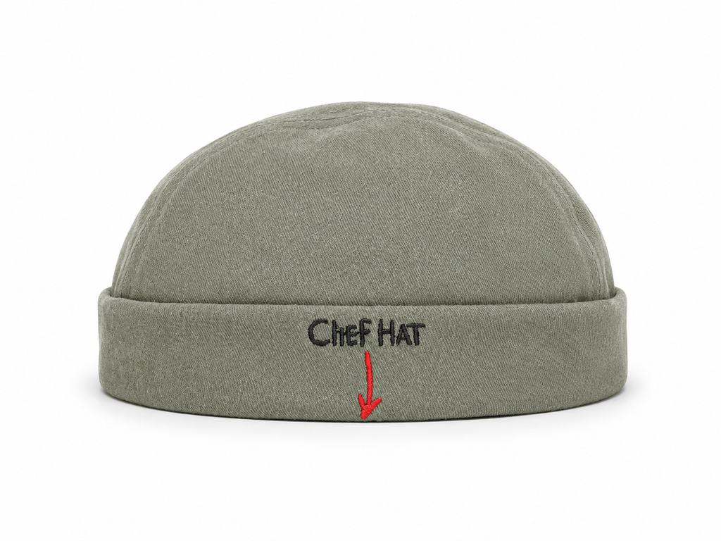 The Line Hat™ | Brimless Chef Cap