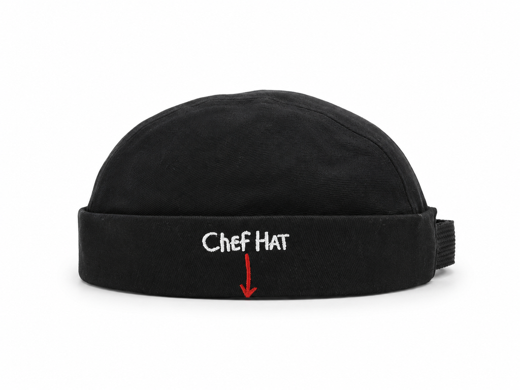 The Line Hat™ | Brimless Chef Cap