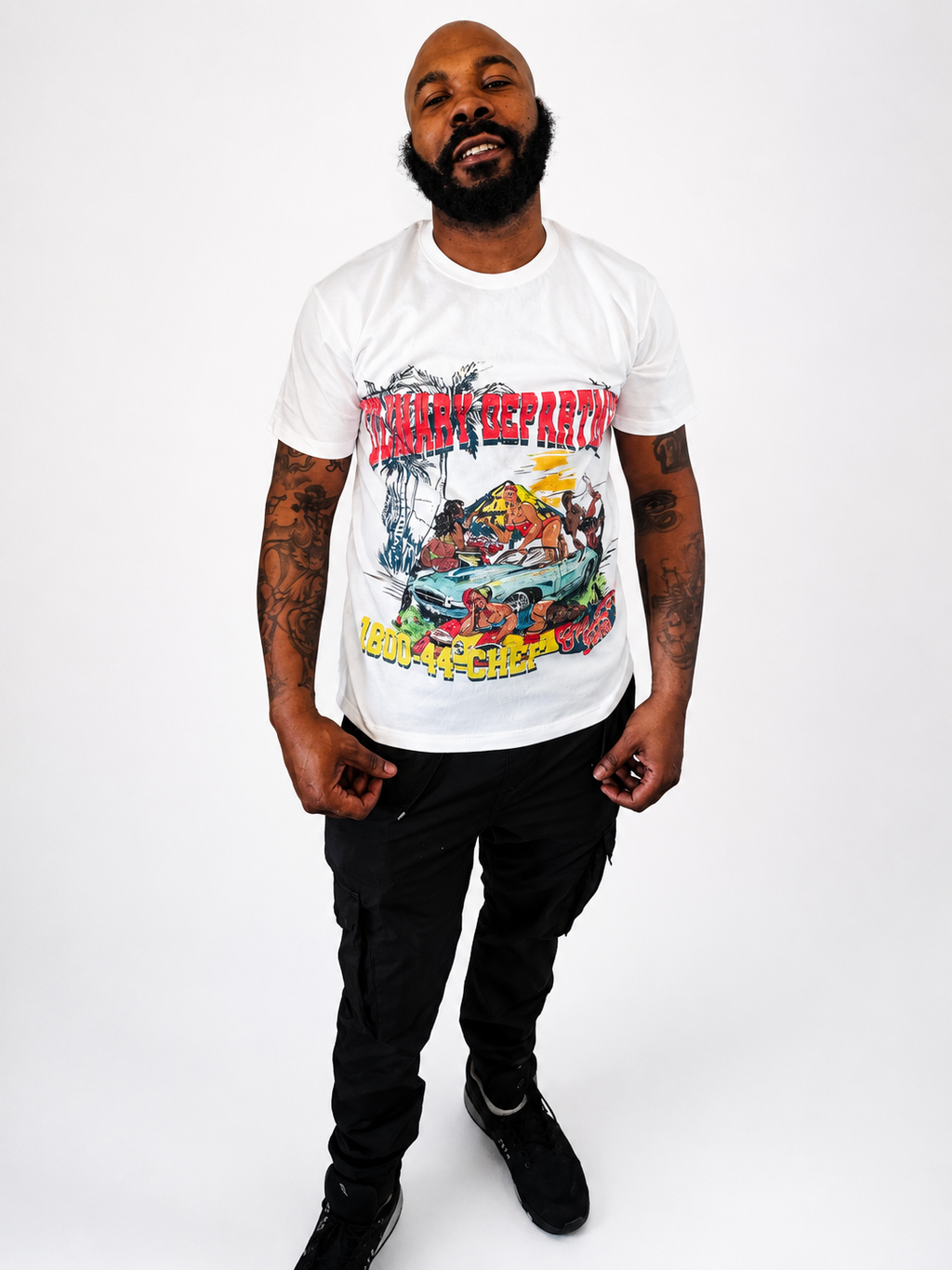 Culinary Department “Girls Love Food” Vintage Graphic Tee