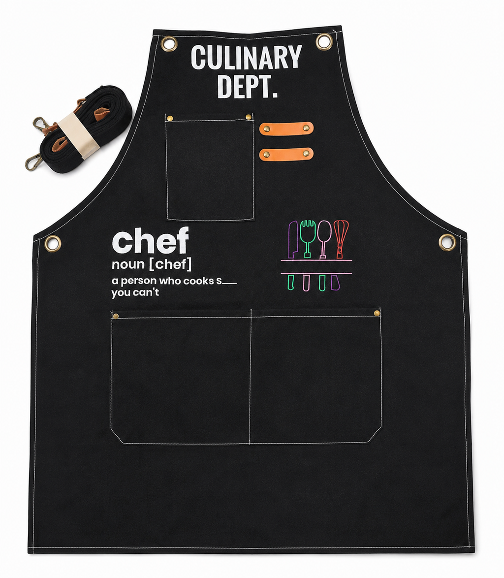 Culinary Dept. Chef Definition Apron
